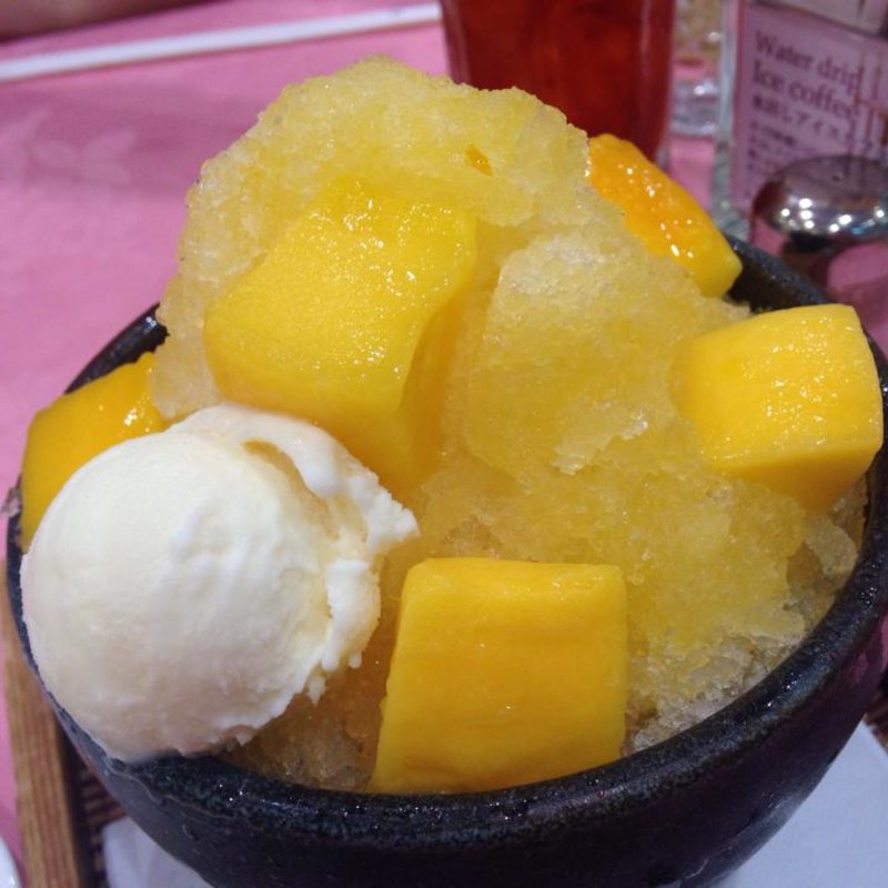 マンゴーのかき氷(コカルド ラ・テラス （COCARDE）)
