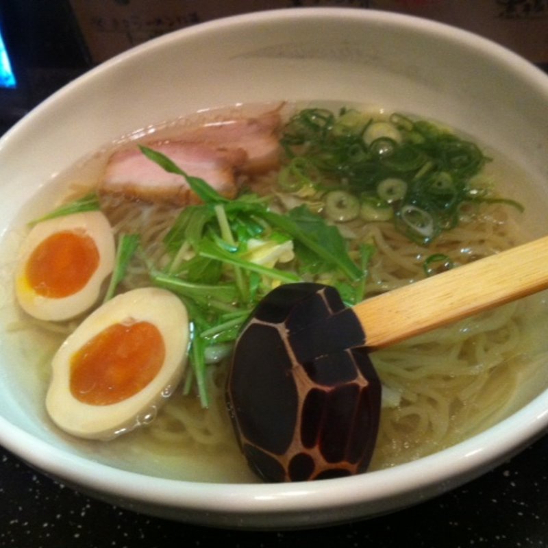 塩らーめん味玉入り(こうてい麺 大ちゃん)