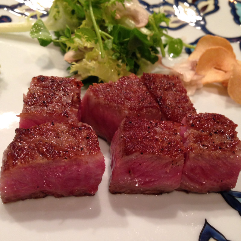 うかい牛ステーキ(横浜うかい亭)