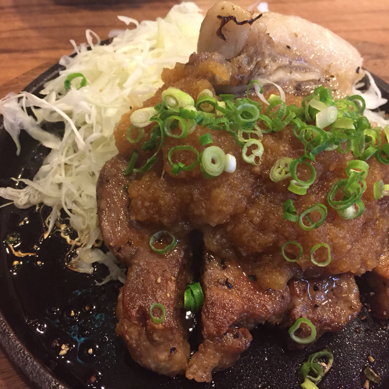 トンテキ200g おろしソース(渋谷トンテキ （【旧店名】鉄ぱん家族　渋谷道玄坂Gスクエアー店）)