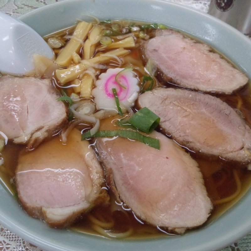 チャーシューワンタンメン (手打ラーメン きんそば)