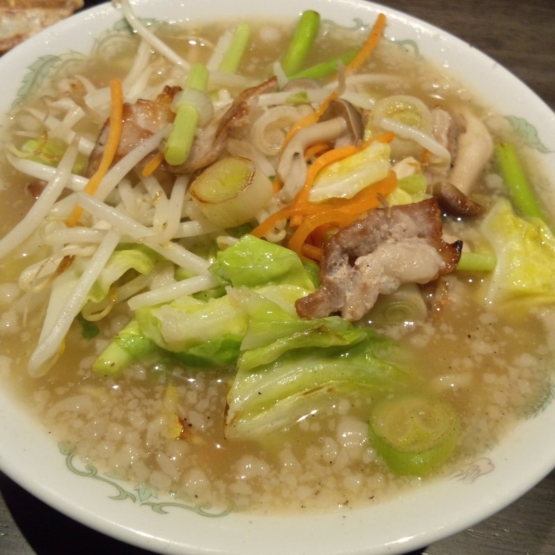 佐倉上タンメン 背脂多め(喜多方食堂 麺や玄 佐倉分店)