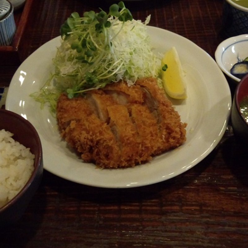 ひれかつ定食(かつ徳)