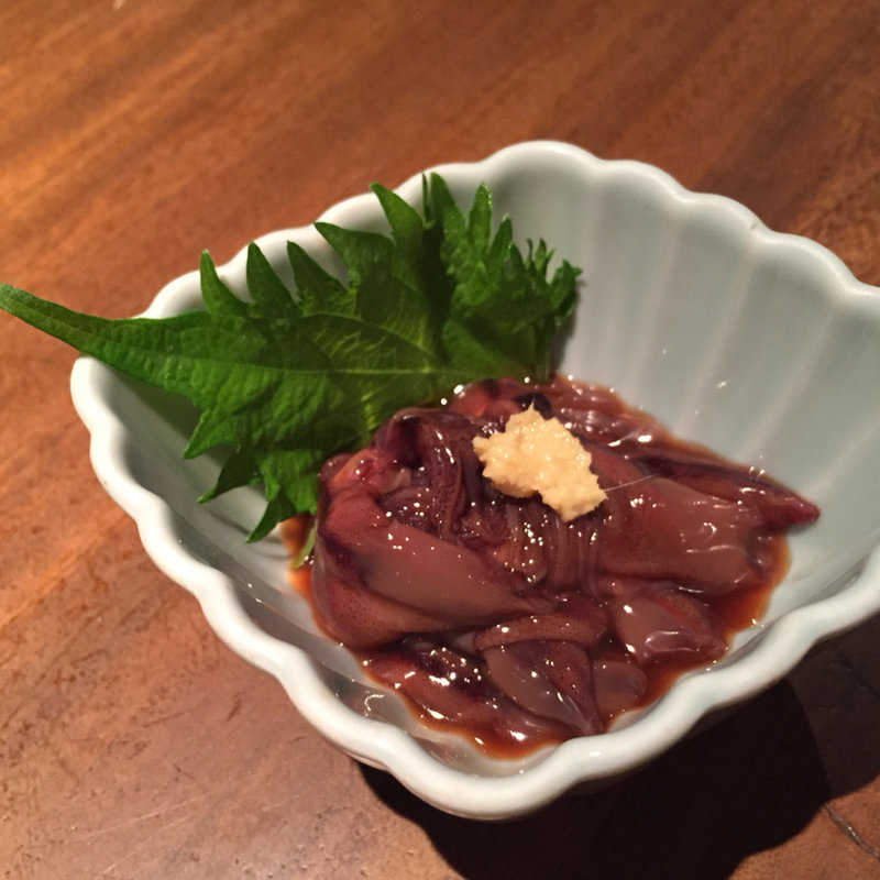 ホタルイカの沖漬け(日本酒とお魚きっちん　祐星 )