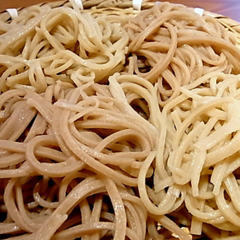 合い盛りそば(純手打そば 夢路 )