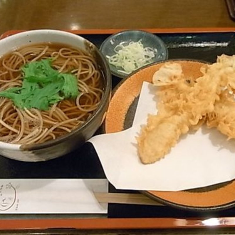 天ぷらそば(霞町 蕎麦処 ますだ屋)