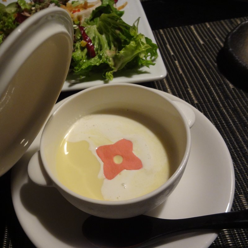 季節野菜と豆乳のスープ(NINJA KYOTO （ニンジャ キョウト）)