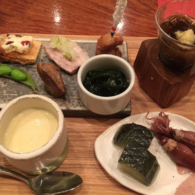 本日のタパス盛り合わせ(Genji)