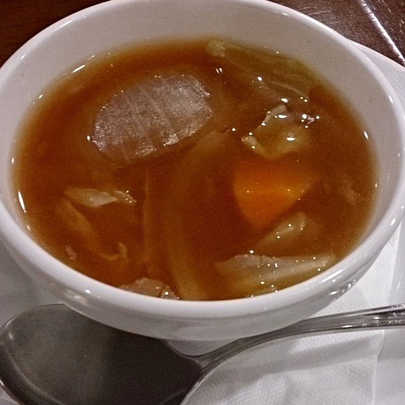 ボルシチ(カップ)(洋食や 三代目 たいめいけん 上野店)