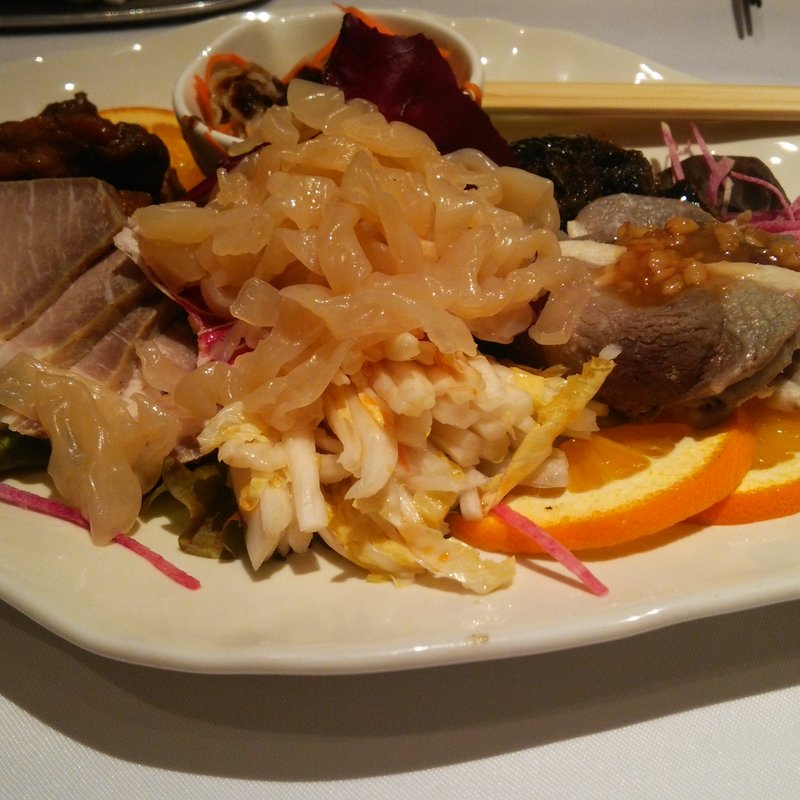 8000円コース（前菜盛り合わせ）(南国酒家 原宿本店)