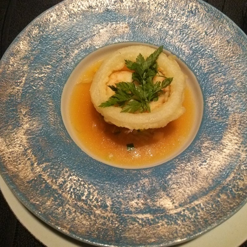 粋（鱸とオマール海老のクーサン仕立て ラタトゥイユ添え）(Sky Restaurant 634)