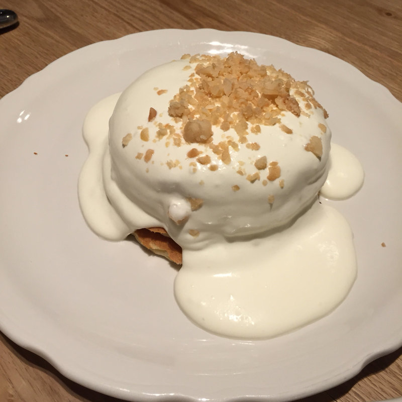 マカデミアナッツパンケーキ(オリジナルパンケーキハウス 原宿店)