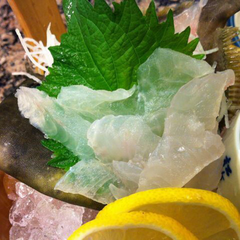 かわはぎ(独楽寿司 相模原橋本店)