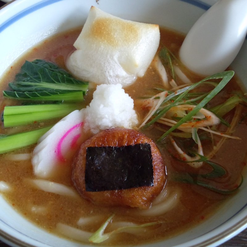 うま味噌うどん (道の駅・上州おにし )