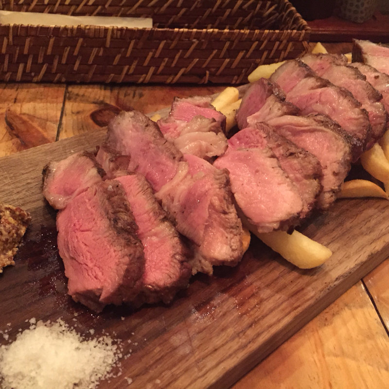 牛ロースト&フリット(WINE & Belgian Beer Hemel ミヤマス)