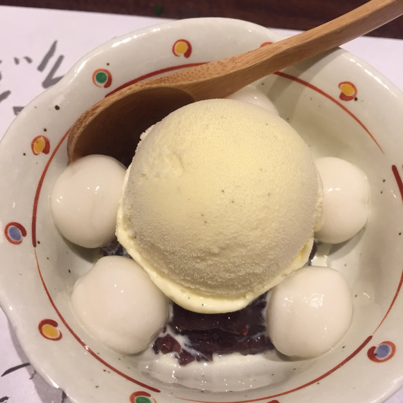 白玉バニラあずき(葉山鳥ぎん本店)
