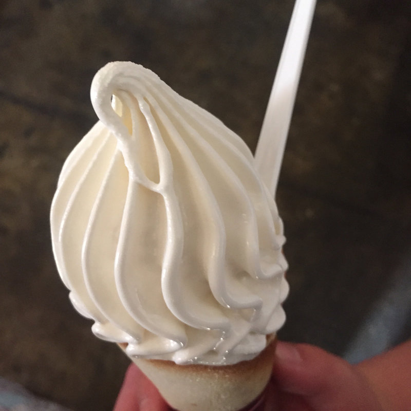 ソフトクリーム(SNUG STAY DOOR CAFE 〜スナッグ ステイドアカフェ〜)