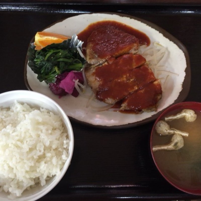 日替わりランチ　ポークチョップ(朝昼晩)