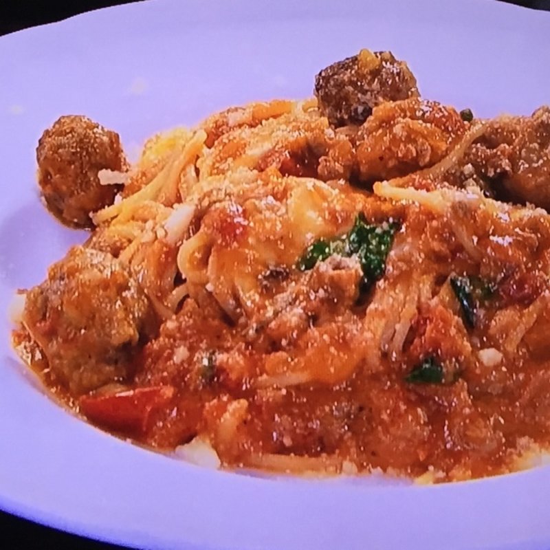 パスタランチ　ミートボールのパスタ(オステリア オ ジラソーレ OSTERIA O'GIRASORE)