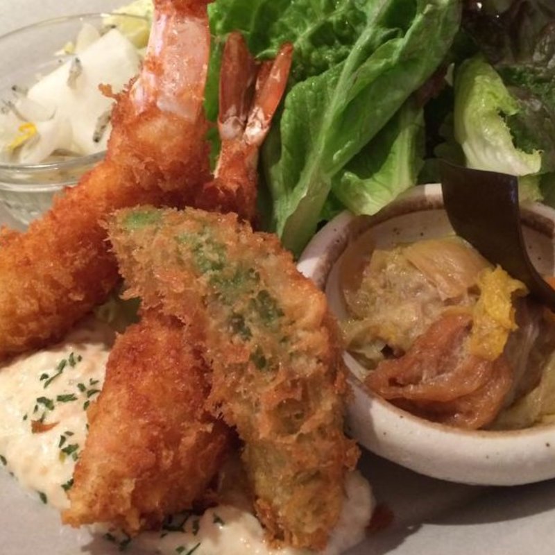 海老フライアボカドタルタルソースランチ(リザダイニング （RIZZA DINING）)