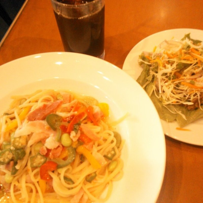 夏野菜のペペロンチーノ(イル ヴィゴーレ 池袋サンシャインシティアルパ店)