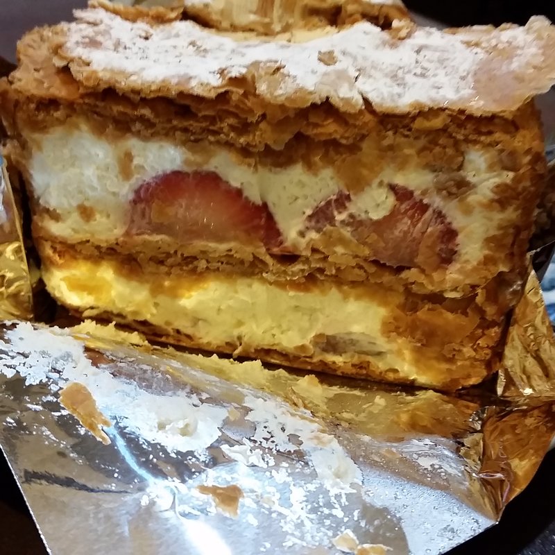 ミルフィーユ(ケーキセット)(銀座みゆき館 銀座本店〈6丁目店〉)