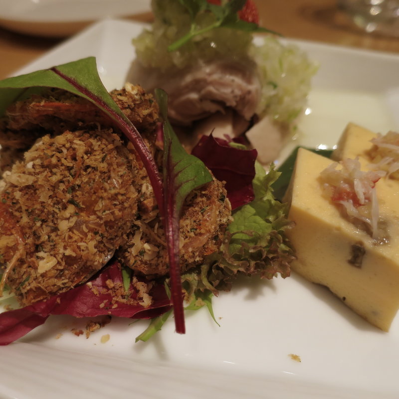 本日の前菜盛り合わせ(ディムジョイ)