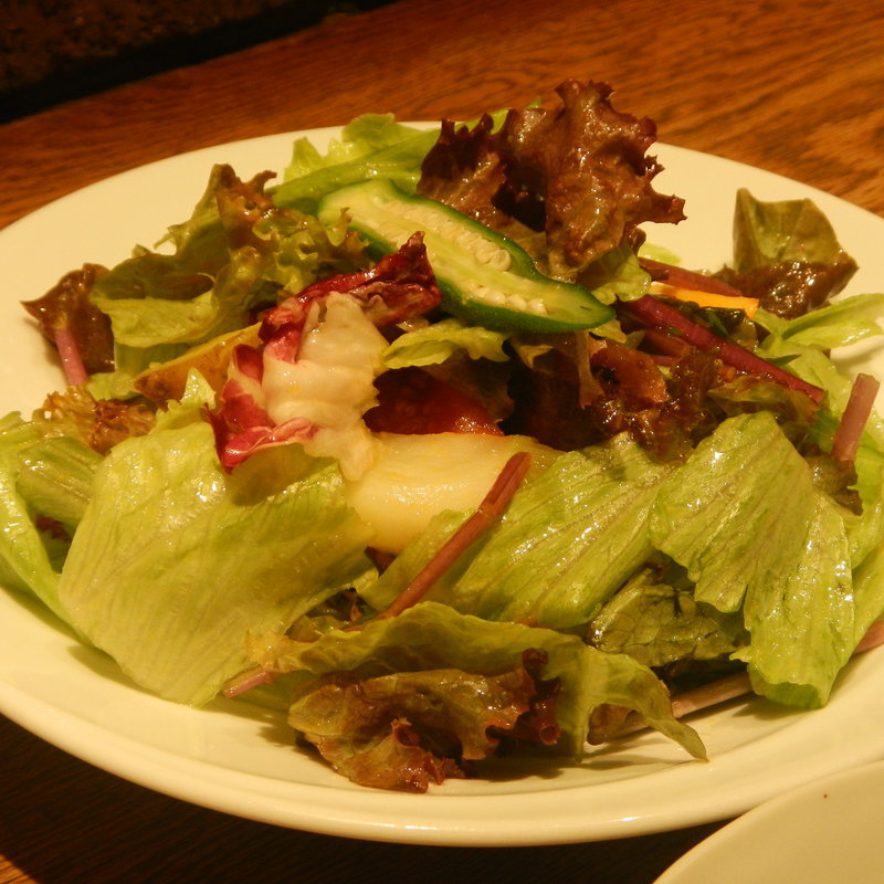 季節野菜の彩りサラダ(十勝屋)