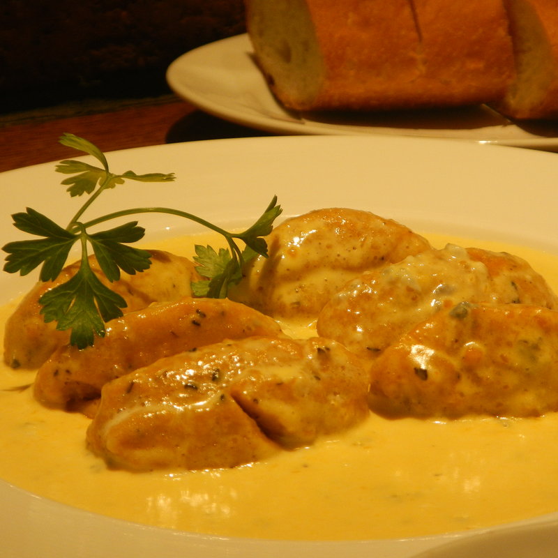 かぼちゃのニョッキ(十勝屋)