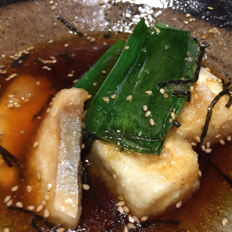 白身魚と豆腐の揚げ出し(はながこい 渋谷本店 )