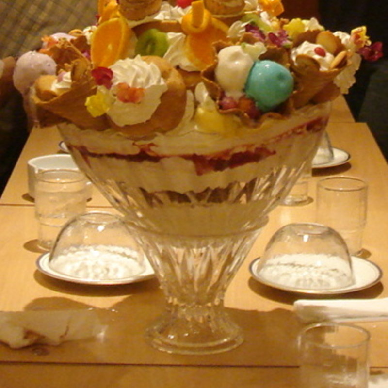 ジャンボパフェ(からふね屋珈琲店 三条本店 )