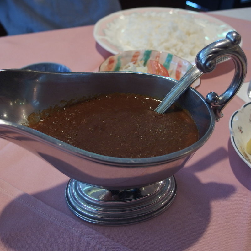 カレー(秋の宮山荘レストラン「もみじ」)