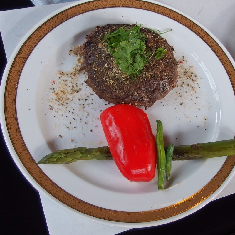 ハーブ　ハンバーグ(高萩「萩の茶屋」)