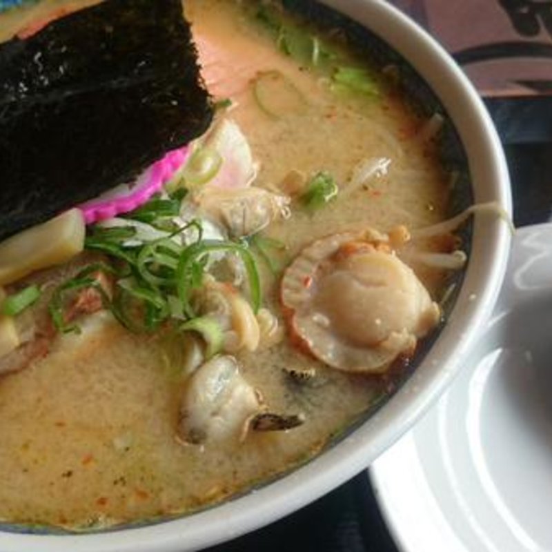 ホタテラーメン(麺や佐市)