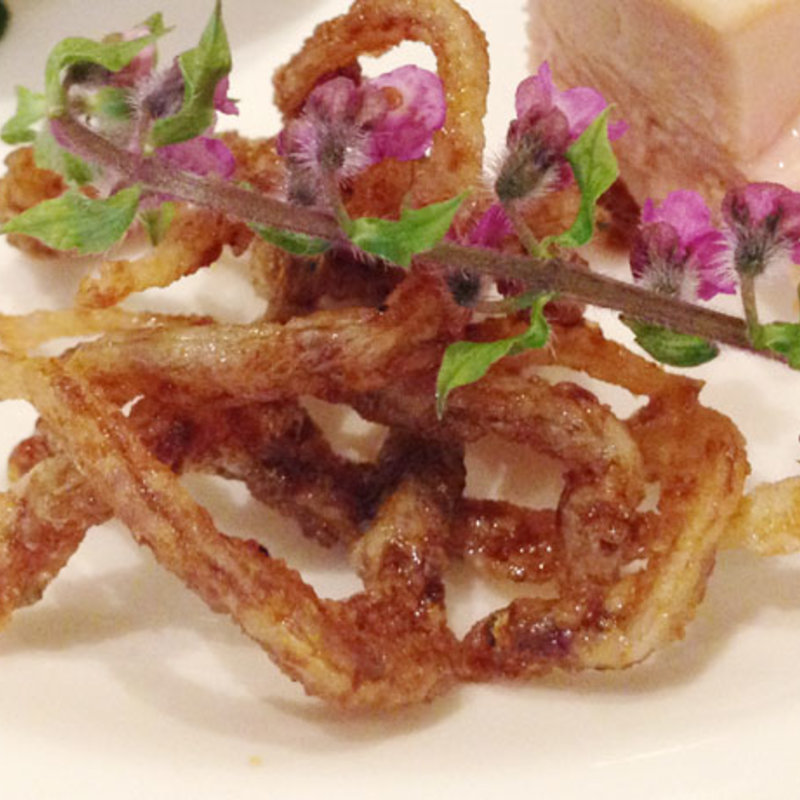 前菜　魚のから揚げ(スーツァンレストラン陳 渋谷)