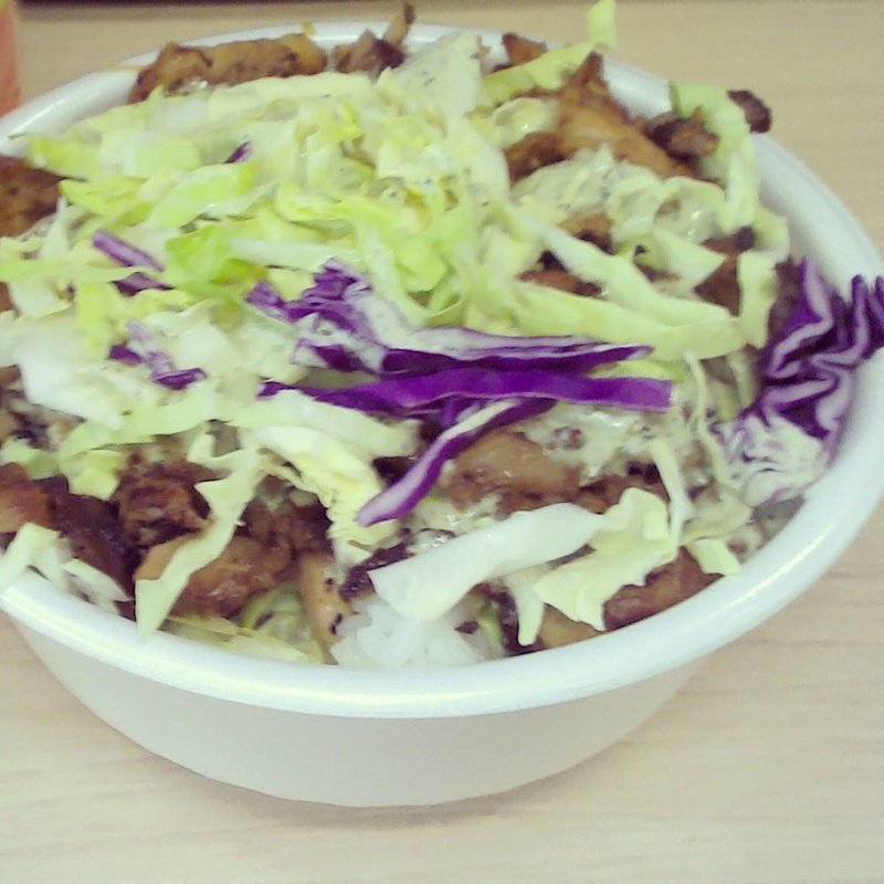 ケバブ丼(いわま餃子)