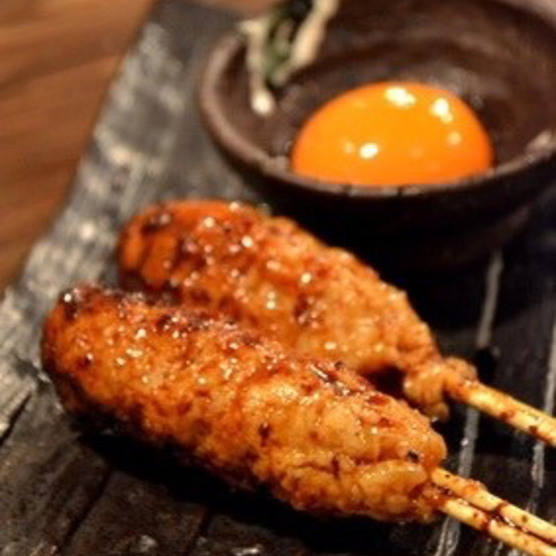 月見つくね(串焼きロマン 八氣 さがみ野店 （はっき）)