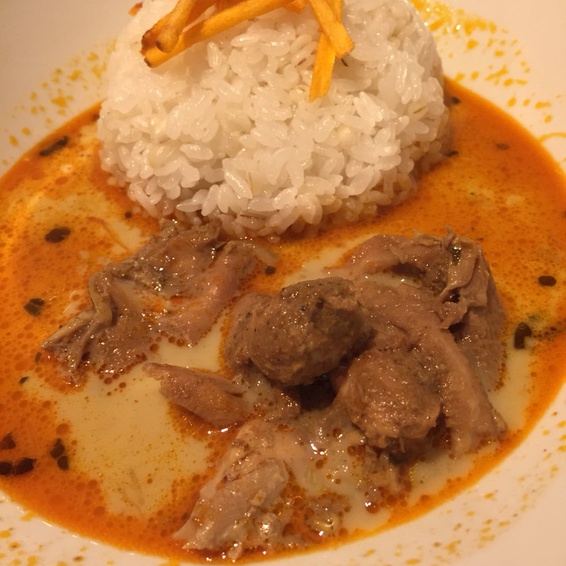 チキンカリー(cafe nook)