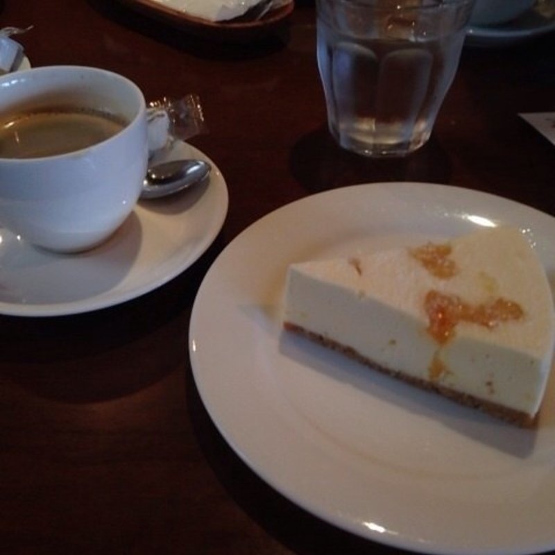 ケーキセット(sportiff cafe)