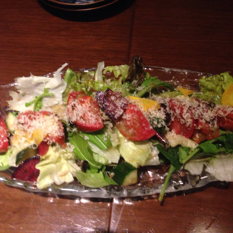 フレッシュトマトサラダ(恵比寿 言の葉 鉄板焼き（エビスコトノハ）)