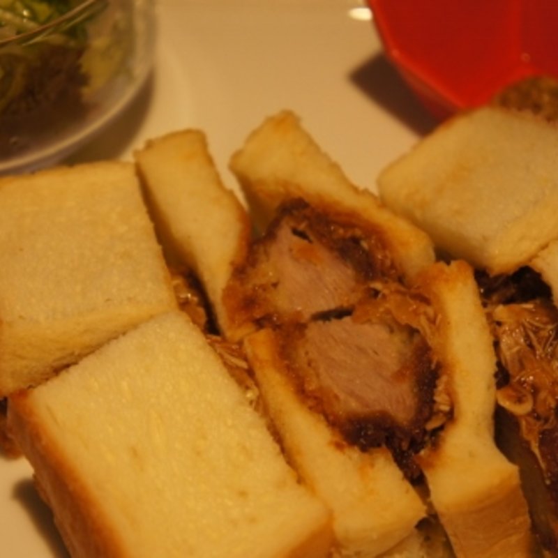 こだわりのヒレカツサンド(渋谷珈琲 芦屋店 )