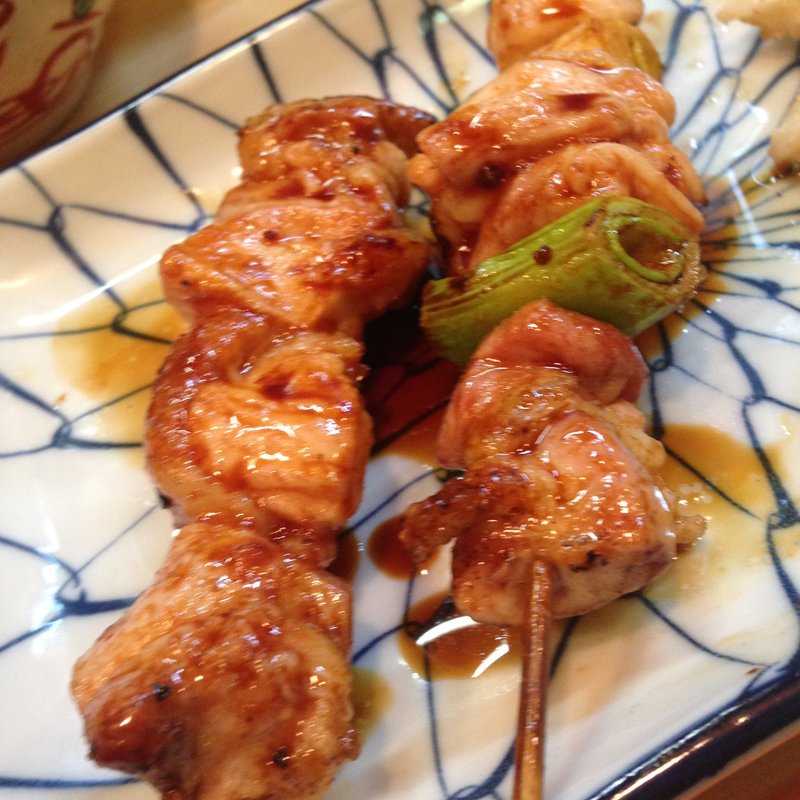 焼き鳥とねぎ鳥(鳥文 （とりぶん）)