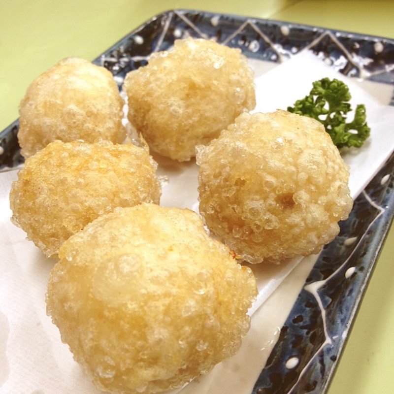 里芋の唐揚げ(鯉とうなぎのまるます家 総本店 （まるますや）)