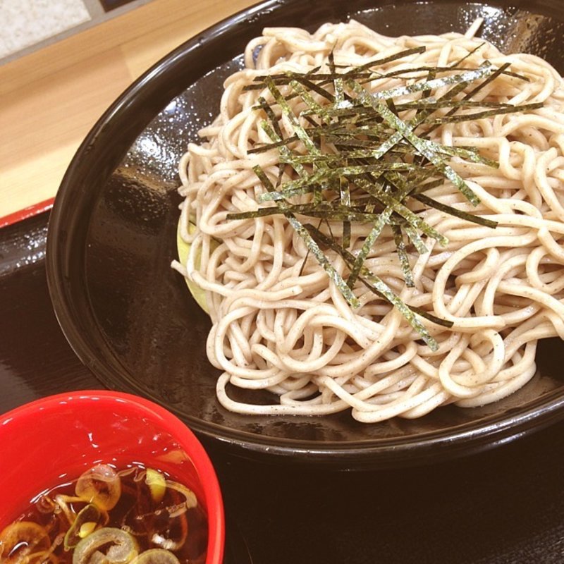 ざるそば(駅そば 大江戸そば 池袋)