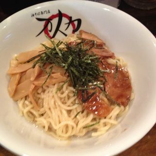 油そば並盛り(万人力)