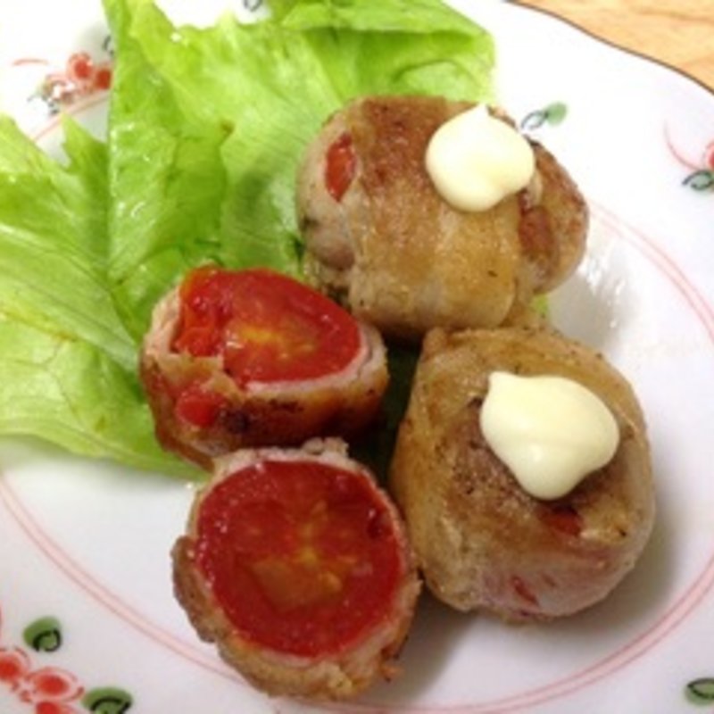 アツアツトマトの肉巻き(ムビリンゴ )