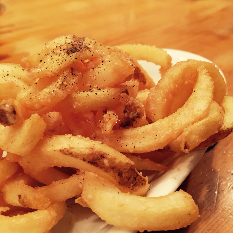 くるくるポテトフライ(ゑびす堂)