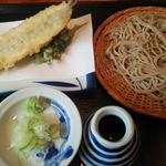 サヨリの天ぷらランチセット