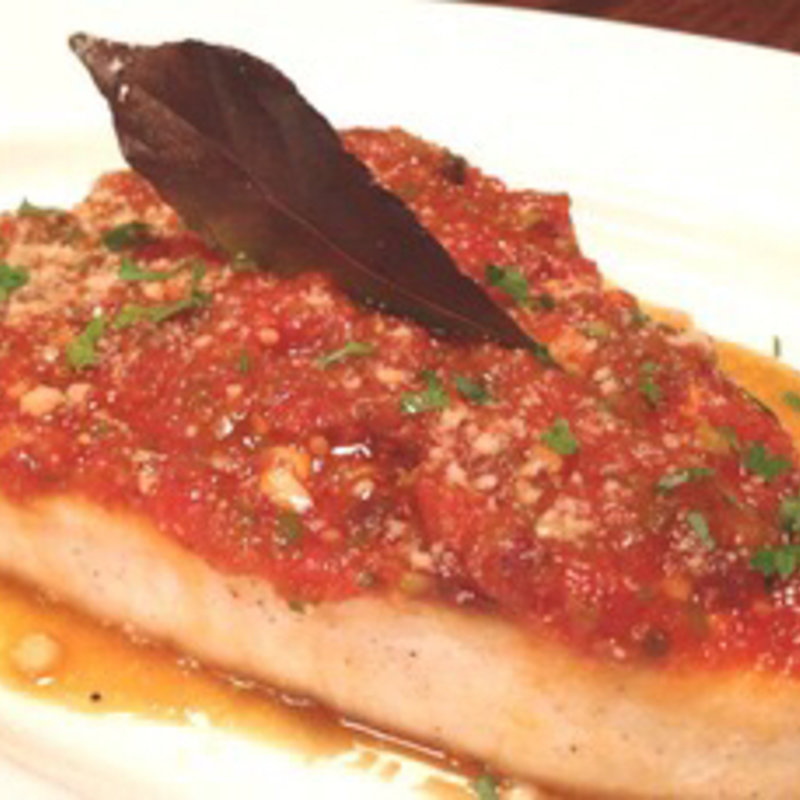 シチリア風メカジキのオーブン焼(イタリア倶楽部)