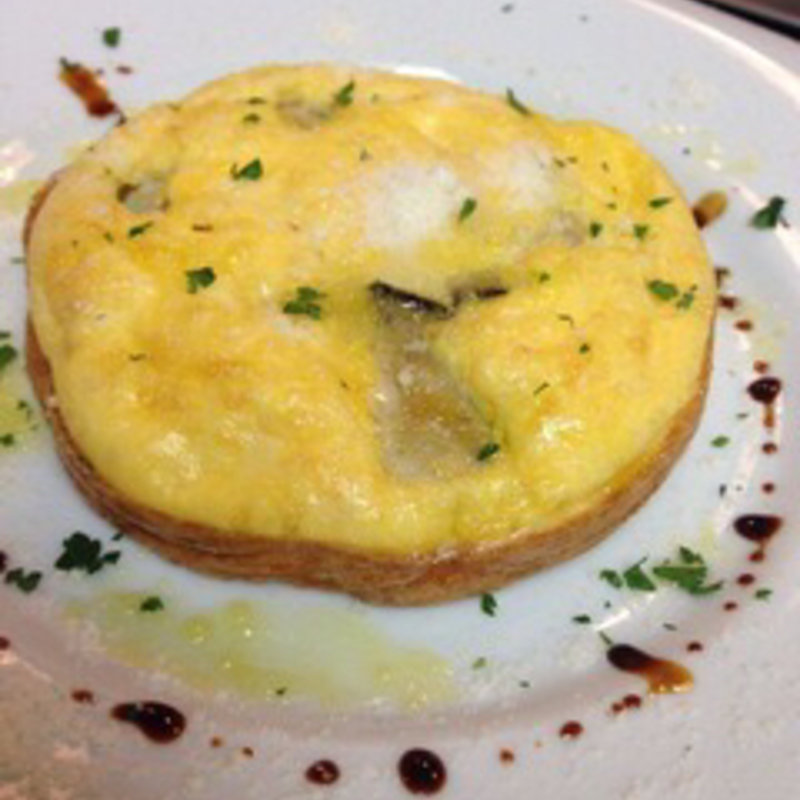 牡蠣のオムレツ(イタリア倶楽部)